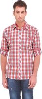 Sleek Line Men's Checkered Casual Multicolor Shirt