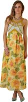 Belle Fille Women's A-line Yellow Dress