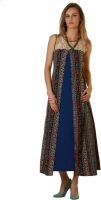 Belle Fille Women's A-line Multicolor Dress