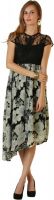 Belle Fille Women's High Low Multicolor Dress