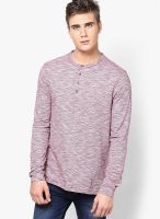 Burton Purple Henley T-Shirt