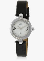 Maxima 29435Lmli Black/White Analog Watch