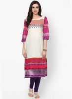 Prakhya Pink Printed Kurta