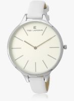 Ted Lapidus A0632raif White/Silver Analog Watch