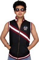 Fulon Sleeveless Striped Men's Jacket