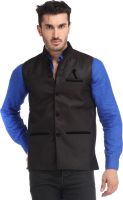 Gudluk Sleeveless Solid Men's Jacket