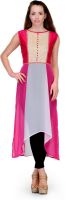 Just Wow Wedding, Party Embellished, Embroidered Women's Kurti(Multicolor)