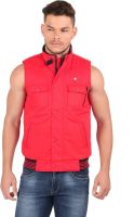 Oxemberg Sleeveless Solid Men's Quilted Jacket