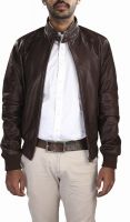 Theo&Ash Full Sleeve Solid Men's Bomber Jacket