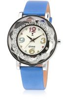 Dvine Sd5015Bl Blue/White Analog Watch