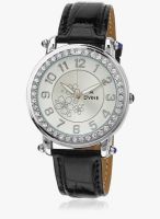 Dvine Sd5045Bk Black/White Analog Watch