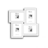 Elegant Arts And Frames 4 In 1 Photo Frame White