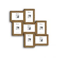 Elegant Arts And Frames 7 In 1 Collage Photo Frame Gold