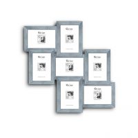 Elegant Arts And Frames 7 In 1 Collage Photo Frame Silver