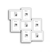 Elegant Arts And Frames 7 In 1 Collage Photo Frame White