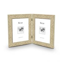 Elegant Arts And Frames Double Photo Frames Cream