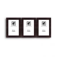 Elegant Arts And Frames Triple Photo Frame Brown