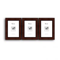 Elegant Arts And Frames Triple Photo Frame Maroon