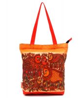 Nostaljia Multicolor Canvas Cloth Tote Bag