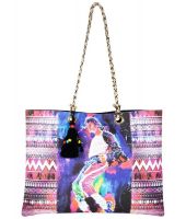 The House Of Tara HTT-268 Purple Tote Bags