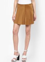 Vero Moda Mustard Yellow Flared Skirt