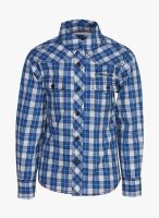 Bells And Whistles Blue Casual Shirt