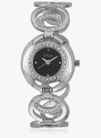 Olvin 16125 Sm03 Metal/Black Analog Watch