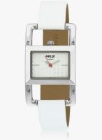 Helix Tw030hl00-Sor White/Silver Analog Watch