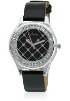 Olvin Quartz 1678 Sl03 Black/Black Analog Watch