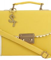 Stylathon Yellow Satchel Bag