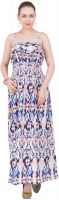 Amari West By INMARK Women's Maxi Multicolor Dress