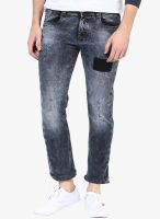 Code 61 Blue Low Rise Slim Fit Jeans