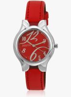 Adine Ad-1232 Red/Red Analog Watch