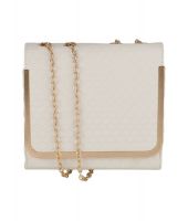 Bling It On White Sling Bag