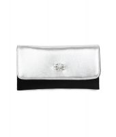 Do Bhai Black Velvet Clutch