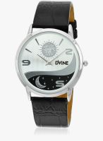 Dvine DD3035WT01 Black/White Analog Watch
