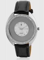Dvine Sd5037Bk Black/Silver Analog Watch
