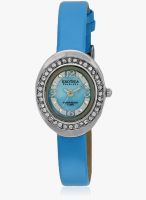 Exotica Fashion Blue Metal Analog Watch