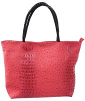 Lee Italian Peach Zipped Shoulder Bag