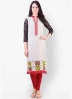 Libas Cream Printed Kurta