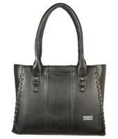 Louise Belgium Black Shoulder Bag