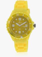 Maxima 31004Ppln Yellow Analog Watch