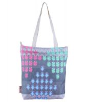 Nostaljia Canvas Cloth Tote Bag-Multicolour