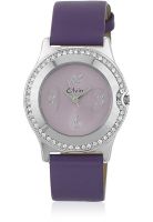 Olvin 16124 Sl04 Purple/Purple Analog Watch