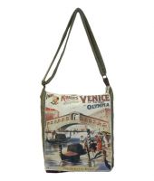 The House Of Tara Printed Military Green Cross Body Sling Bag The House Of Tara Printed Military Green Cross Body Sling Bag