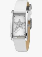Thierry Mugler 4707902 White/Silver Analog Watch