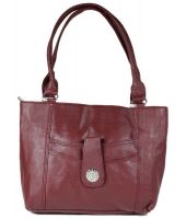 Valios Shoulder Bag-Maroon