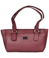 Valios Shoulder Bag-Maroon