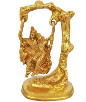 Aakrati Lord Radha Krishna Swing Statue Of Brass