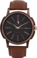 Costa Swiss CS-4002 Sub-Aquatic Black Copper Analog Watch - For Boys, Men